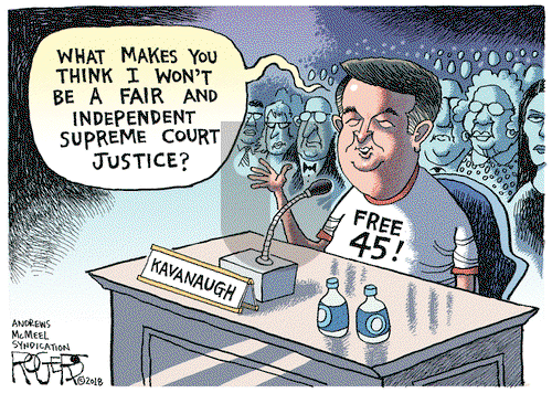 Rob Rogers on Thursday September 6, 2018 Comic Strip