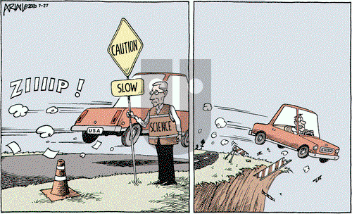 Robert Ariail on Monday July 27, 2020 Comic Strip
