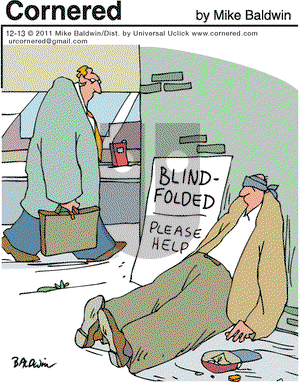Cornered on Tuesday December 13, 2011 Comic Strip
