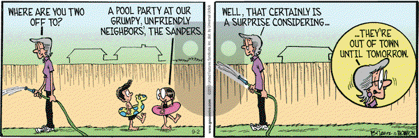 Grand Avenue on Monday September 2, 2013 Comic Strip