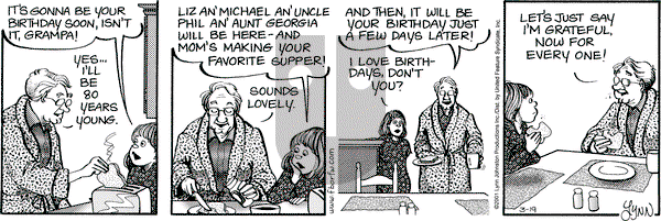 For Better or For Worse on Monday March 19, 2001 Comic Strip