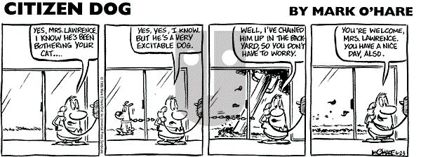 Citizen Dog on Friday June 6, 2025 Comic Strip