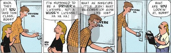 Lucky Cow on Saturday March 24, 2007 Comic Strip