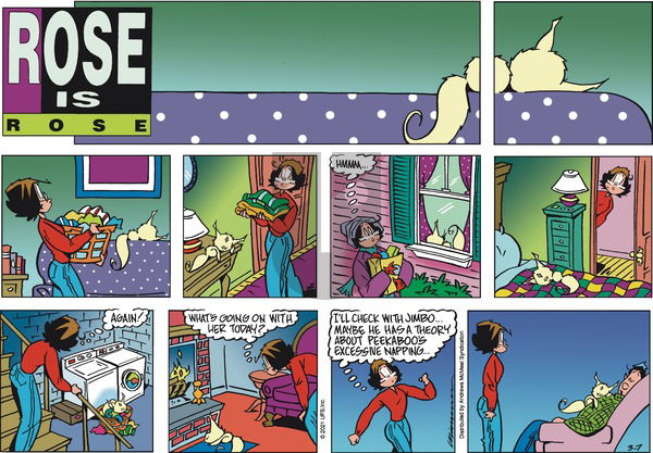 Rose is Rose on Sunday March 7, 2021 Comic Strip
