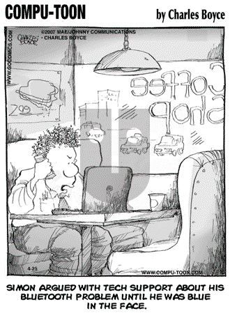 Compu-toon on Wednesday April 25, 2007 Comic Strip