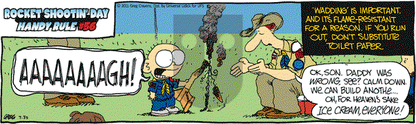 The Buckets on Saturday July 30, 2011 Comic Strip