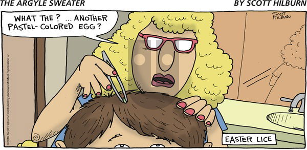 The Argyle Sweater on Sunday April 1, 2018 Comic Strip