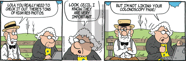 Lola on Monday January 11, 2016 Comic Strip