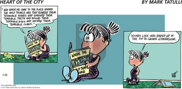 Heart of the City on Sunday January 22, 2017 Comic Strip