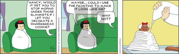 Nancy on Friday December 20, 2019 Comic Strip