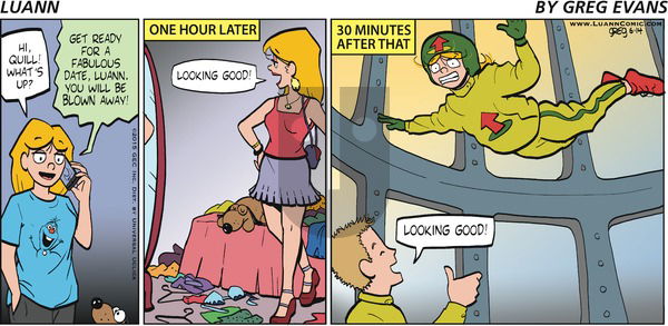 Luann on Sunday June 14, 2015 Comic Strip