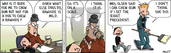 Frazz on Wednesday October 14, 2015 Comic Strip