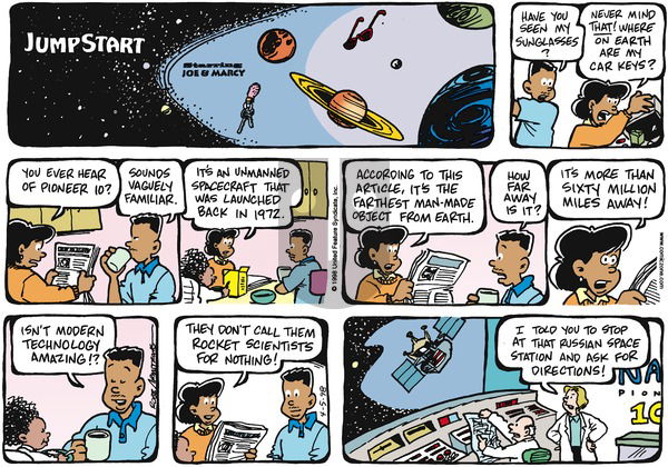 JumpStart on Sunday April 5, 1998 Comic Strip