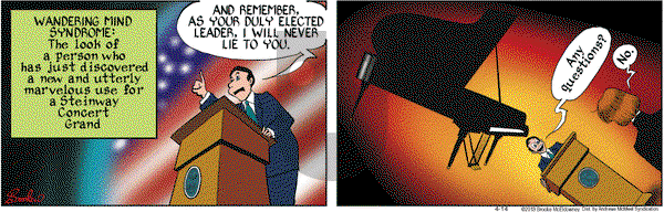 9 Chickweed Lane on Saturday April 14, 2018 Comic Strip