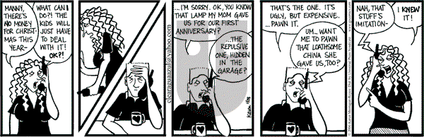Clear Blue Water on Tuesday November 28, 2006 Comic Strip