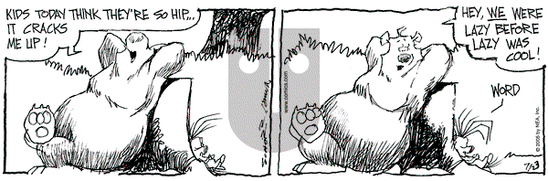 The Grizzwells on Saturday July 23, 2005 Comic Strip