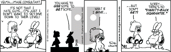 Over the Hedge on Saturday August 8, 1998 Comic Strip
