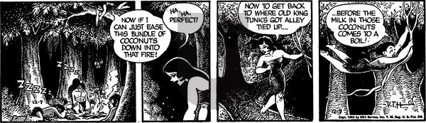 Alley Oop on Tuesday December 7, 1954 Comic Strip