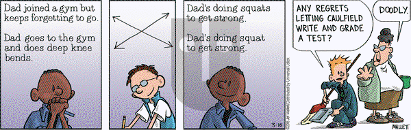 Frazz on Thursday March 10, 2016 Comic Strip