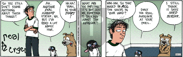 Get Fuzzy on Friday May 20, 2011 Comic Strip