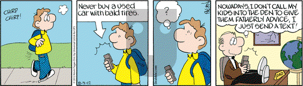 Drabble on Friday August 3, 2012 Comic Strip