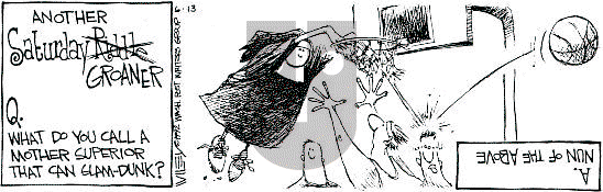 Non Sequitur on Saturday June 13, 1992 Comic Strip