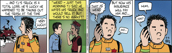 Luann - Wednesday August 6, 2014 Comic Strip