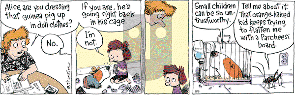 Cul de Sac on Wednesday August 8, 2018 Comic Strip