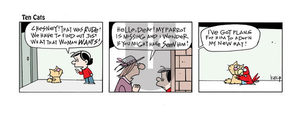 Ten Cats on Friday May 23, 2025 Comic Strip