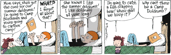 Cul de Sac - Wednesday June 23, 2010 Comic Strip
