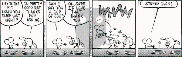 Pearls Before Swine on Saturday March 17, 2007 Comic Strip