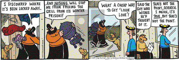Overboard on Thursday April 15, 2021 Comic Strip