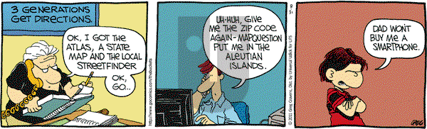 The Buckets on Wednesday August 31, 2011 Comic Strip