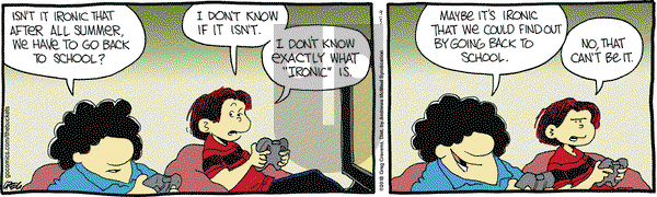 The Buckets on Monday September 3, 2018 Comic Strip
