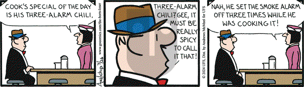 The Born Loser on Friday July 26, 2024 Comic Strip