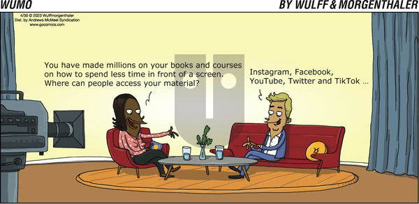 WuMo - Sunday April 30, 2023 Comic Strip