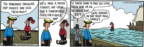 Overboard on Thursday December 15, 2011 Comic Strip