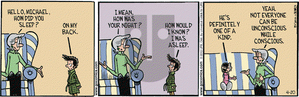 Grand Avenue on Saturday April 20, 2013 Comic Strip