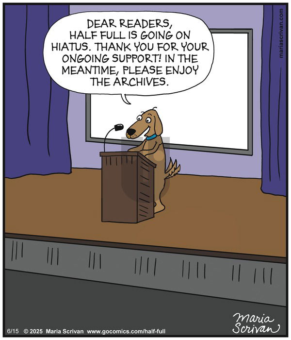 Half Full on 2025-06-15 Comic Strip
