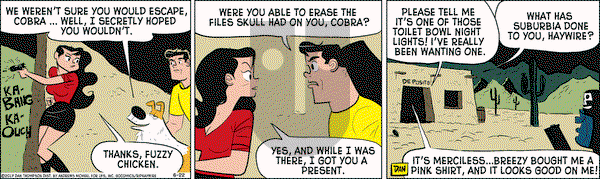 Rip Haywire on Thursday June 22, 2017 Comic Strip