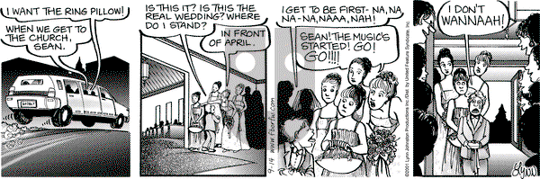 For Better or For Worse on Friday September 14, 2001 Comic Strip
