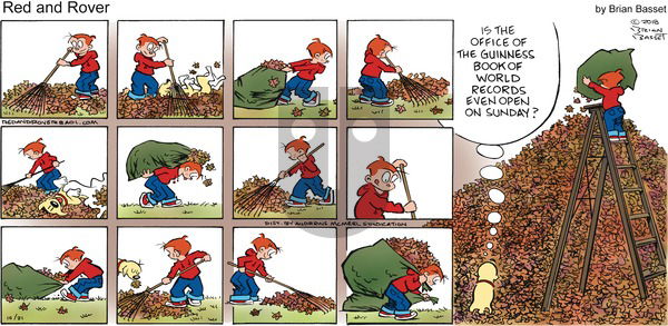 Red and Rover on Sunday October 21, 2018 Comic Strip