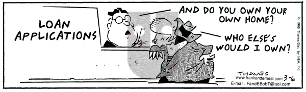 Frank and Ernest on Friday March 6, 1998 Comic Strip