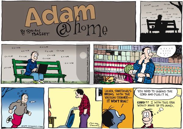Adam@Home on Sunday March 18, 2007 Comic Strip