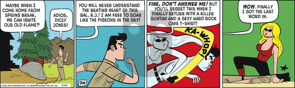 Rip Haywire on Wednesday March 24, 2021 Comic Strip