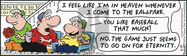 Frank and Ernest on Thursday May 19, 2016 Comic Strip