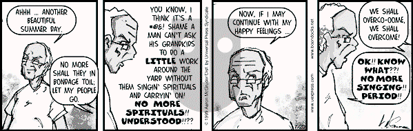 The Boondocks on Thursday March 1, 2007 Comic Strip