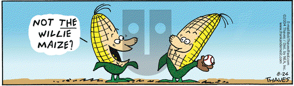 Frank and Ernest - Tuesday August 24, 2004 Comic Strip