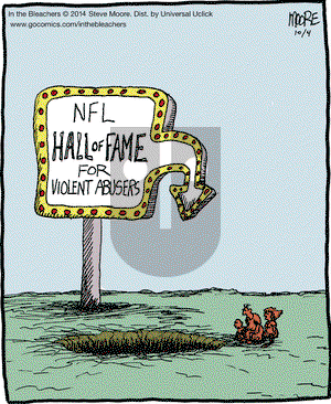 In the Bleachers on Saturday October 4, 2014 Comic Strip