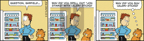 Garfield - Saturday August 3, 2024 Comic Strip